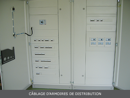 Photographie d'une armoire de distribution