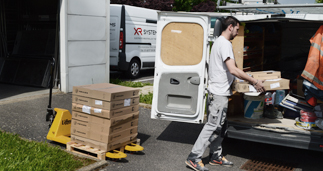 Photographie zone de stockage