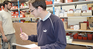 Photographie zone de stockage